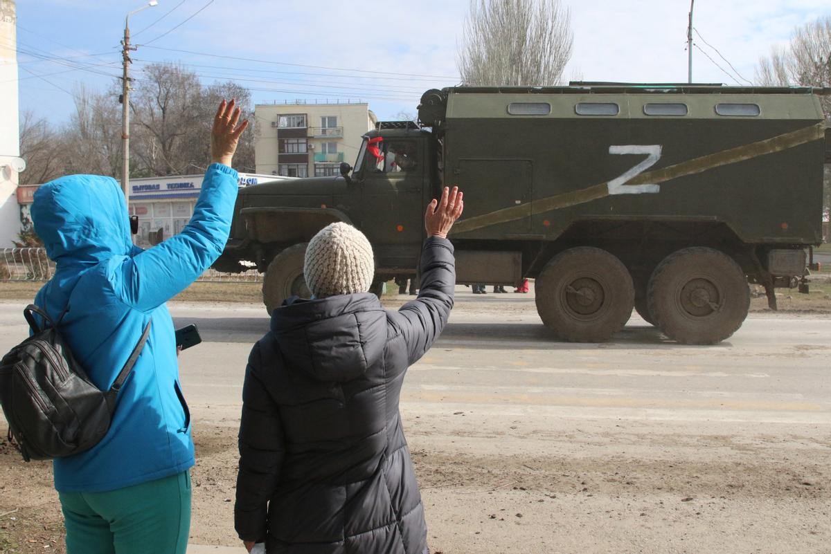 El ataque de Rusia a Ucrania, en imágenes. El ataque de Rusia a Ucrania, en imágenes.
