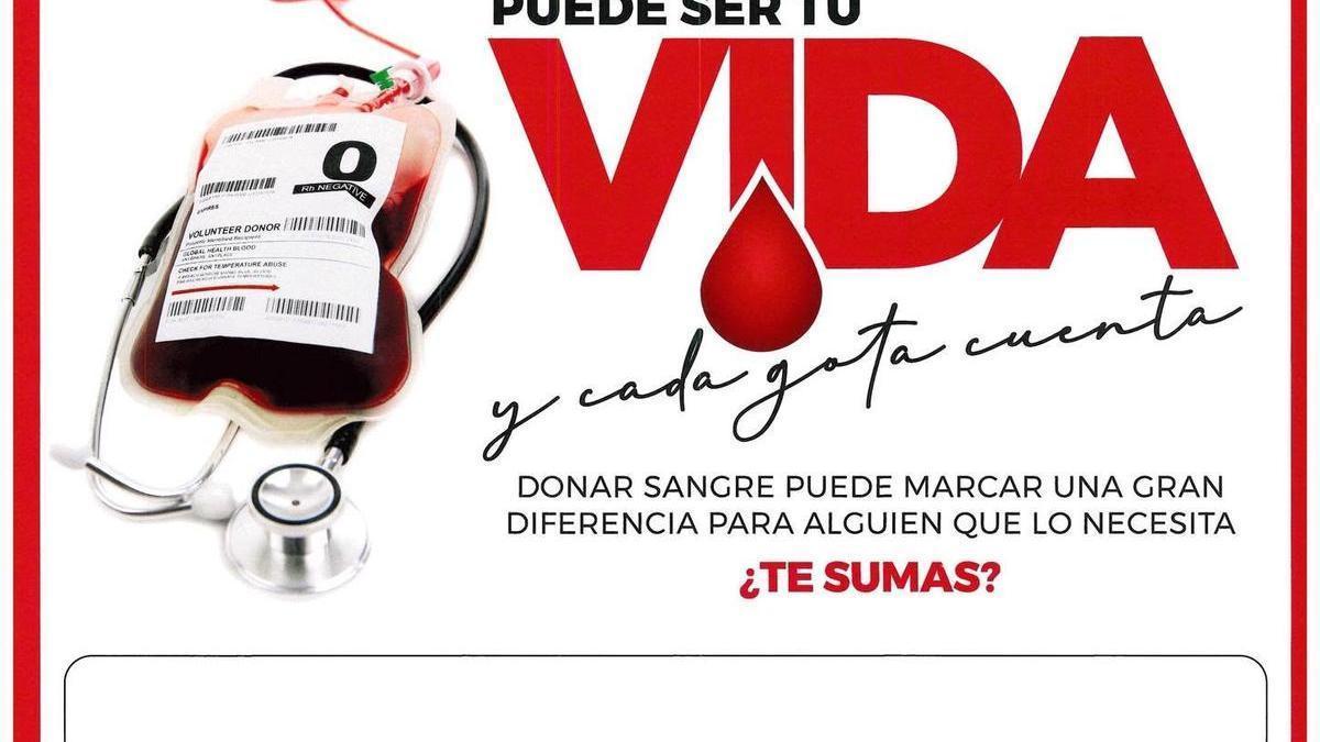 Cartel de la camapañ en La Corredoria.