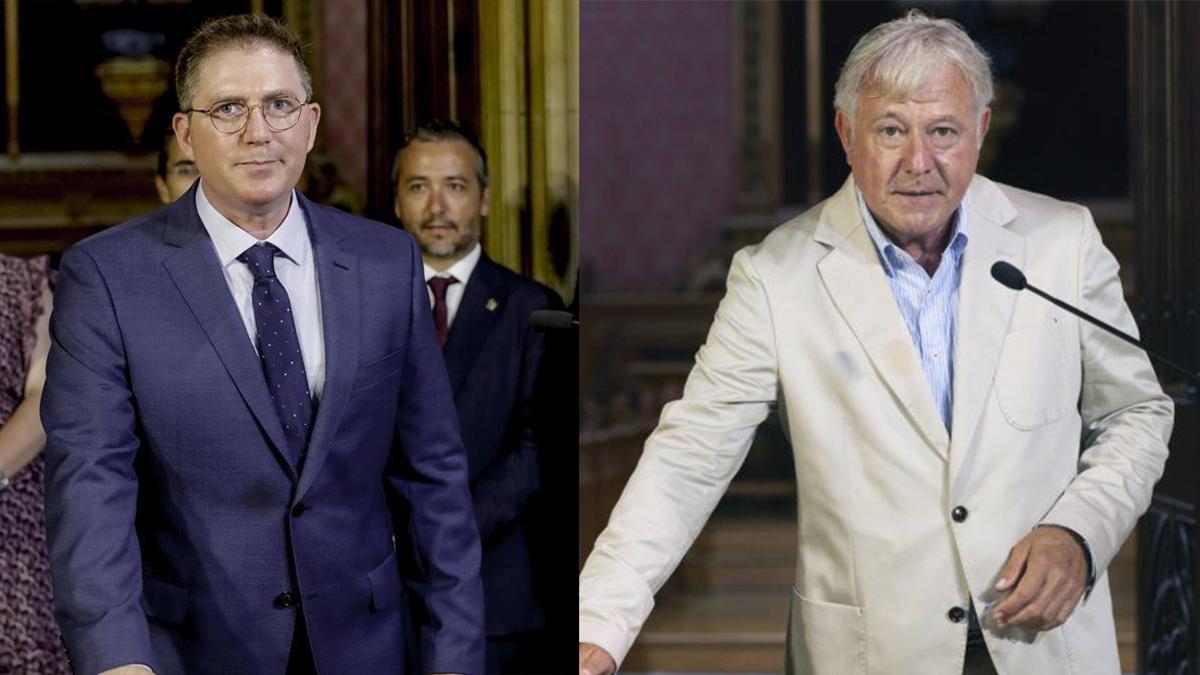 Guillem Ginard (izquierda) y Marcial Rodríguez (derecha)