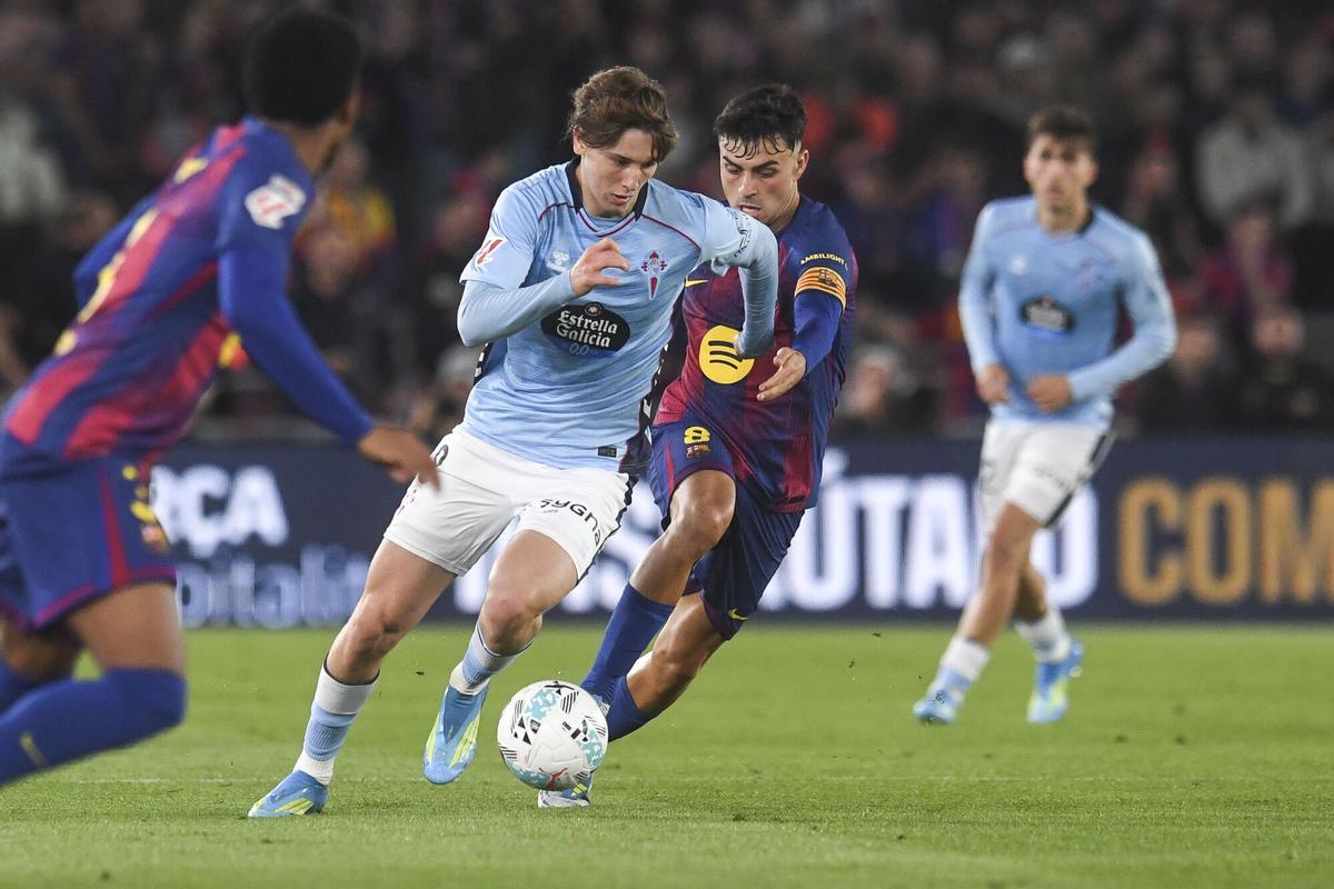 El Barcelona-Celta, en imágenes
