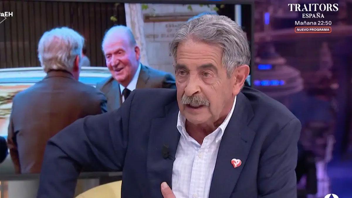 Miguel Ángel Revilla en 'El hormiguero'