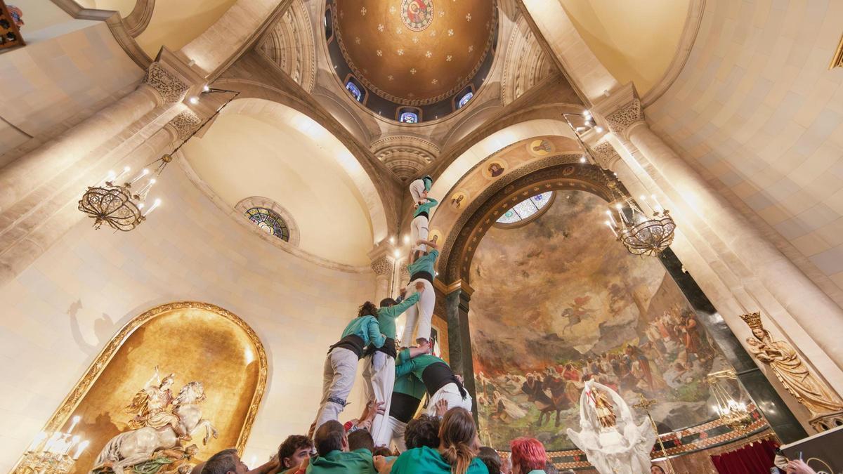 L'espectacular "Morera", una figura de molta dificultat tècnica