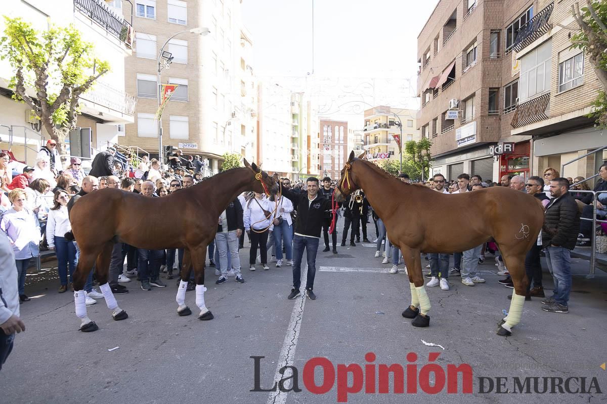 Concurso de caballo a pelo: pasacalles hasta el Hoyo en Caravaca