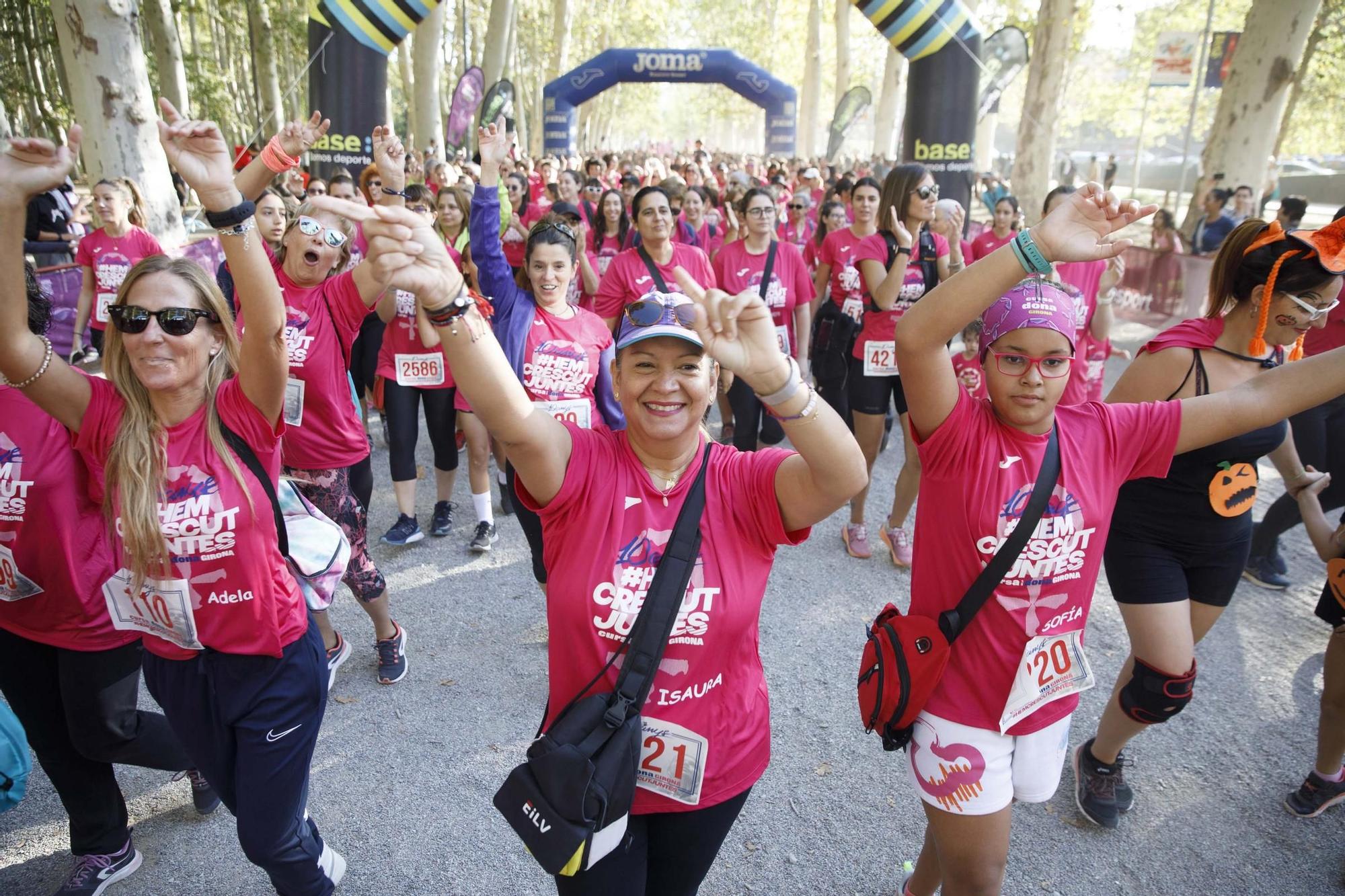 Les millors imatges de la 10a edició de la Cursa de la Dona