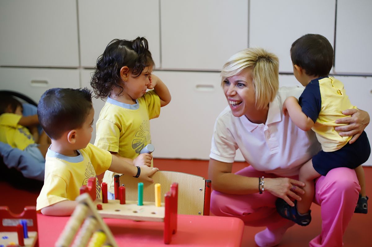 Primer día de clase en las escuelas infantiles