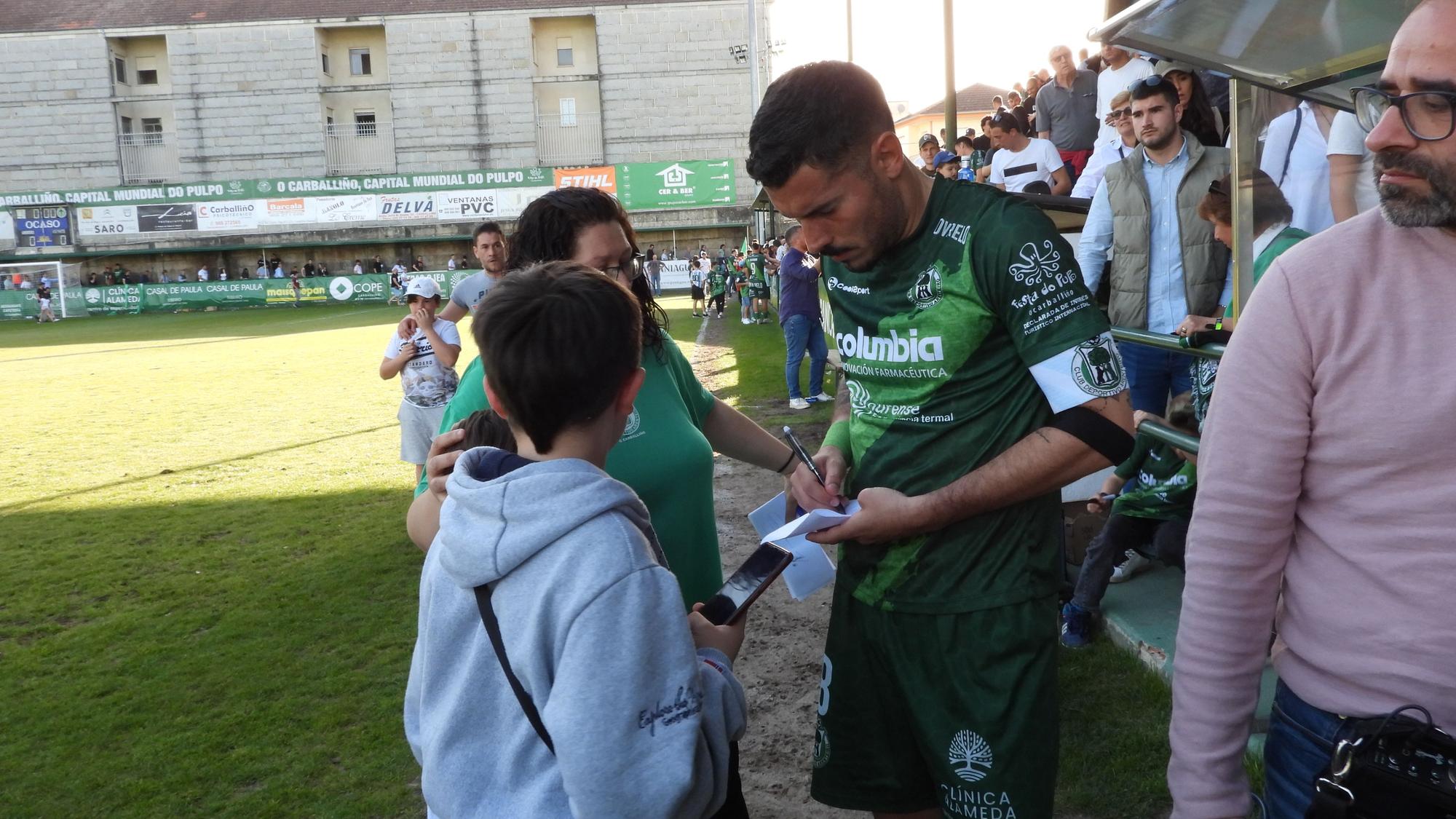 Las mejores imágenes del encuentro entre el Arenteiro y el Burgos Promesas (2-1)