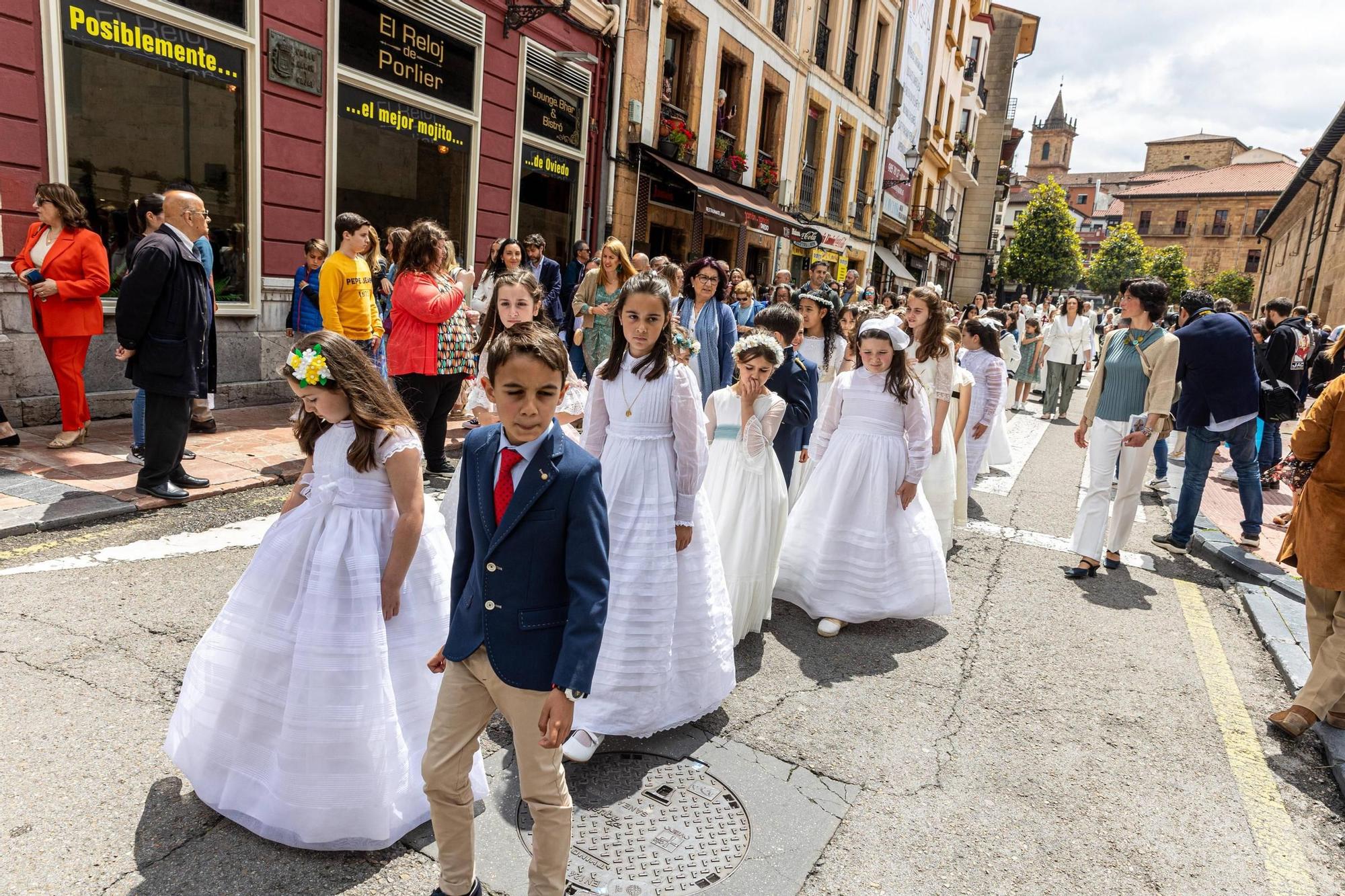 Celebración del Corpus en la Catedral de Oviedo