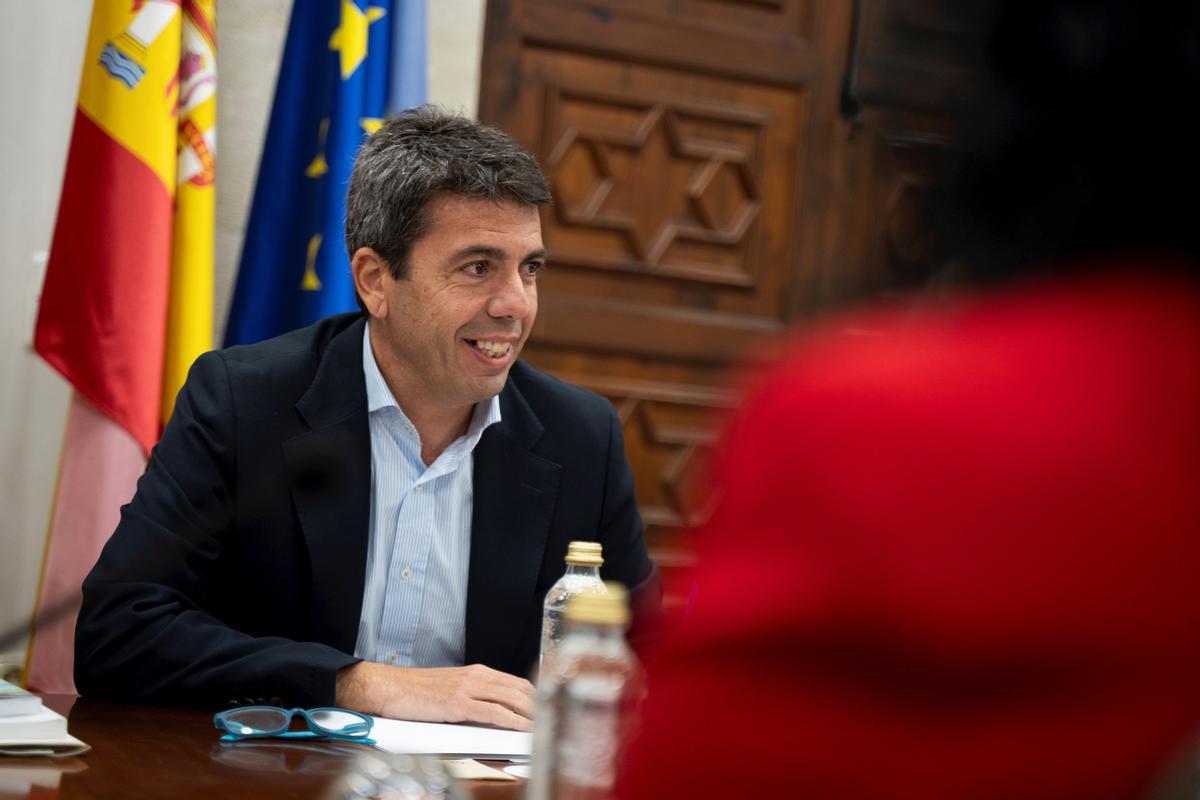 El presidente de la Generalitat Valenciana, Carlos Mazón
