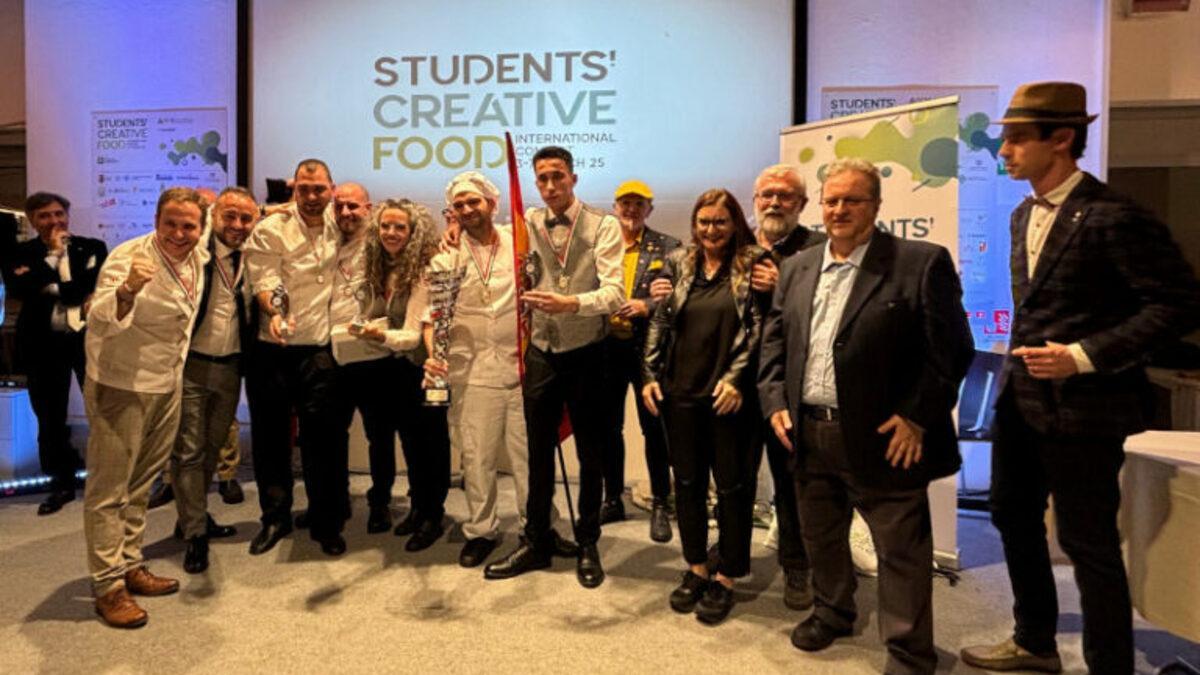 La Escuela de Hostelería de Alcalá gana el concurso internacional Student’s Creative Food de Sondalo