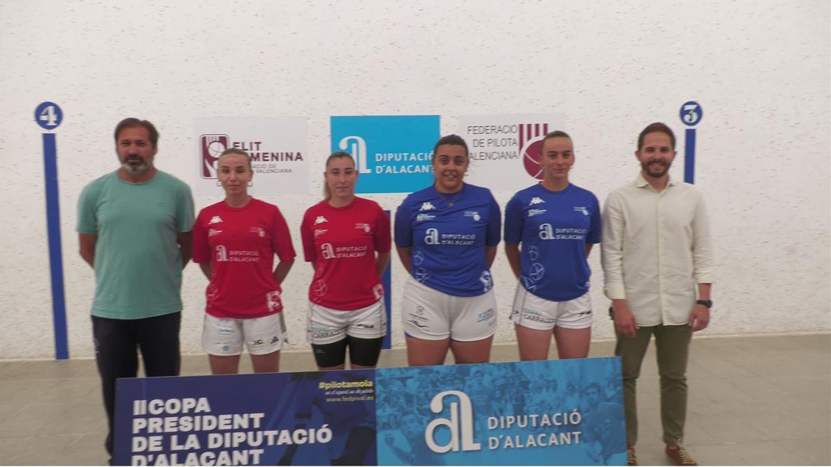 Finals de la II Copa President de la Diputació d’Alacant de raspall femení professional.