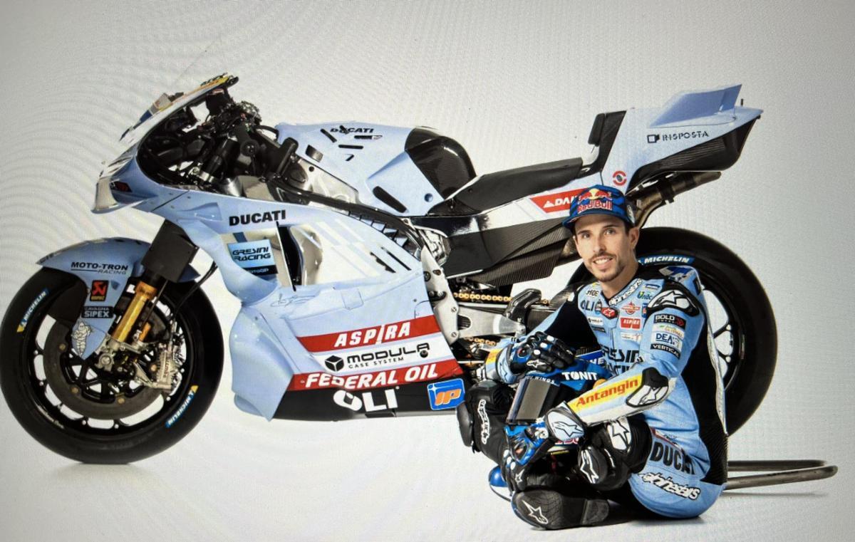 Àlex Márquez y su nueva Ducati.