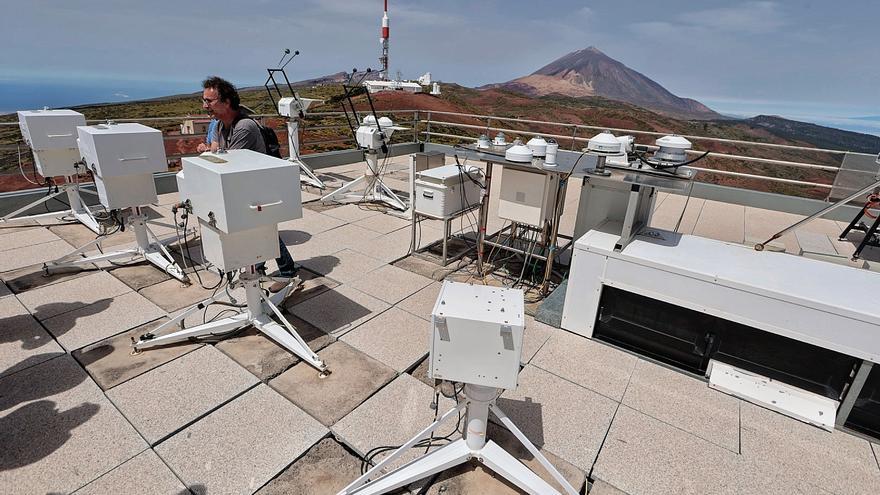 Izaña asume las tareas de medición mundial de aerosoles por la erupción de Hawái