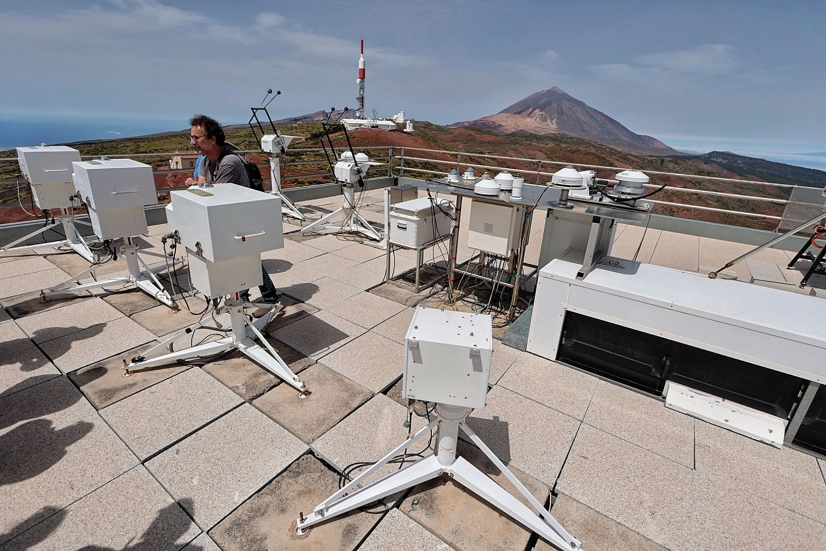 Visita al Centro de Investigaciones Meteorológicas de Izaña