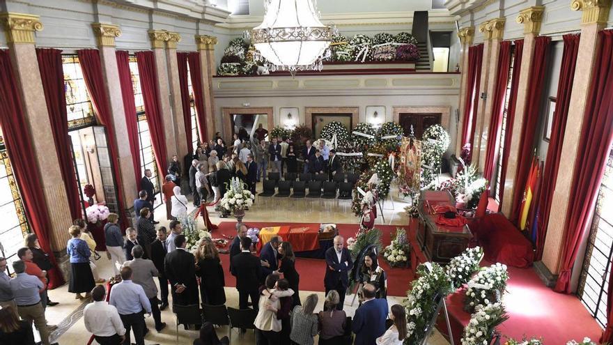 Murcia despide a José Ballesta: las fotos de la capilla ardiente
