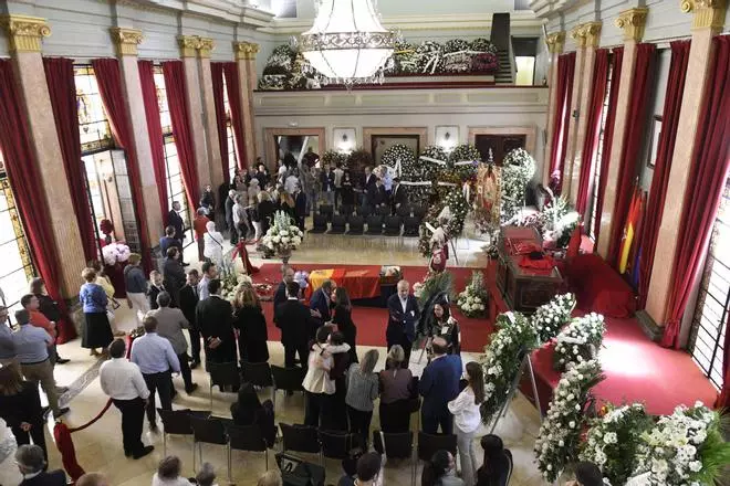 Murcia despide a José Ballesta: las fotos de la capilla ardiente