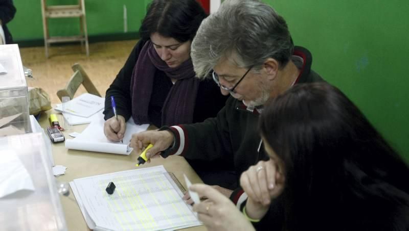 Jornada electoral en Zaragoza