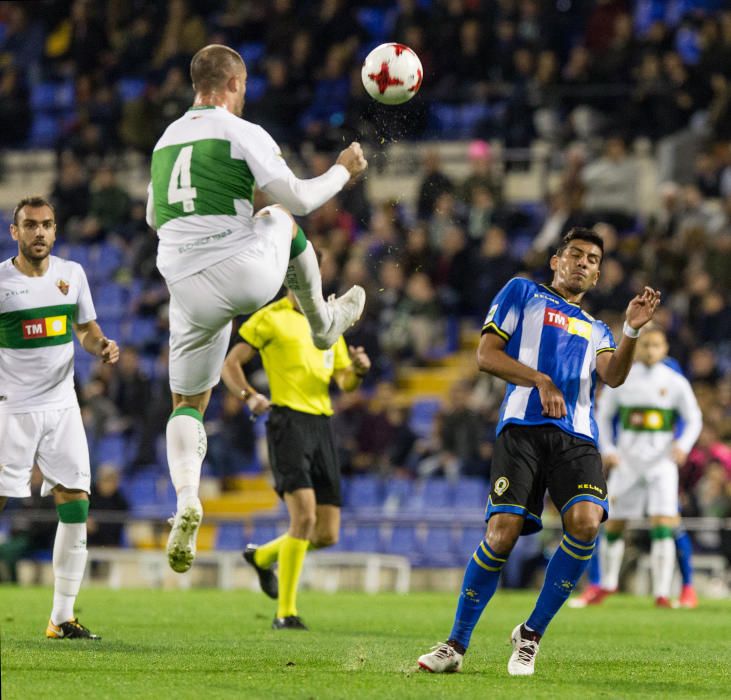 El derbi entre el Hércules y el Elche CF en imágenes