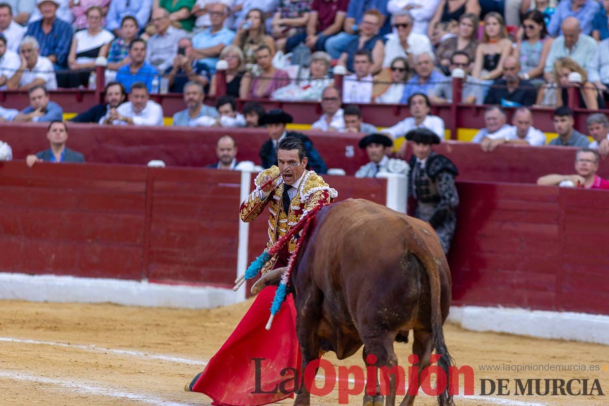 Segunda corrida de la Feria Taurina de Murcia (Castella, Manzanares y Talavante)