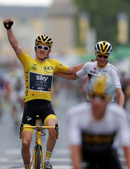 Geraint Thomas guanya el Tour de França