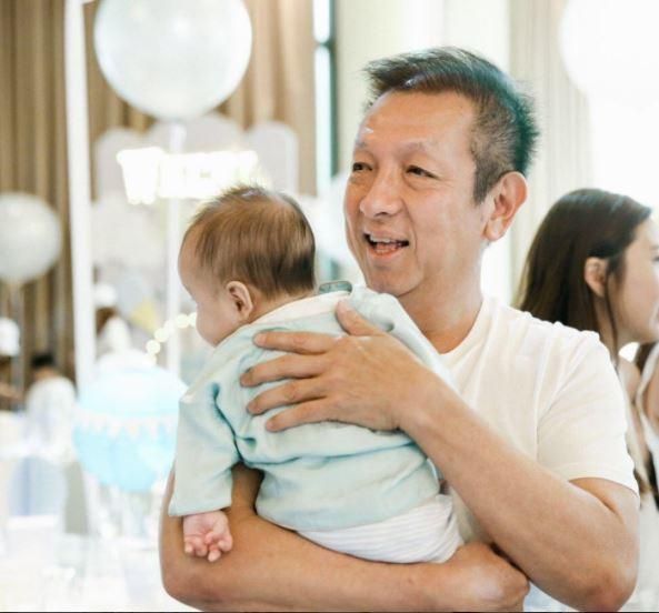 Así fue la fiesta del nieto de Peter Lim