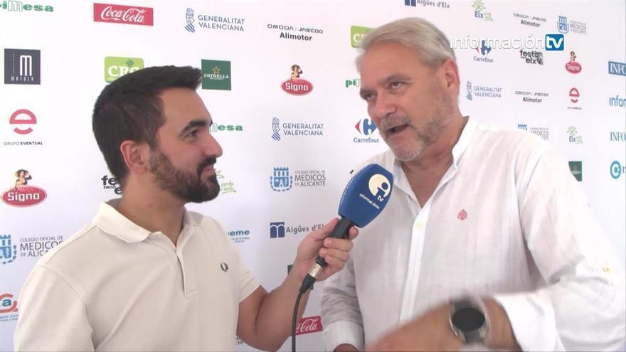Juan José Ruiz, rector de la UMH, en el Raco de InformacionTV