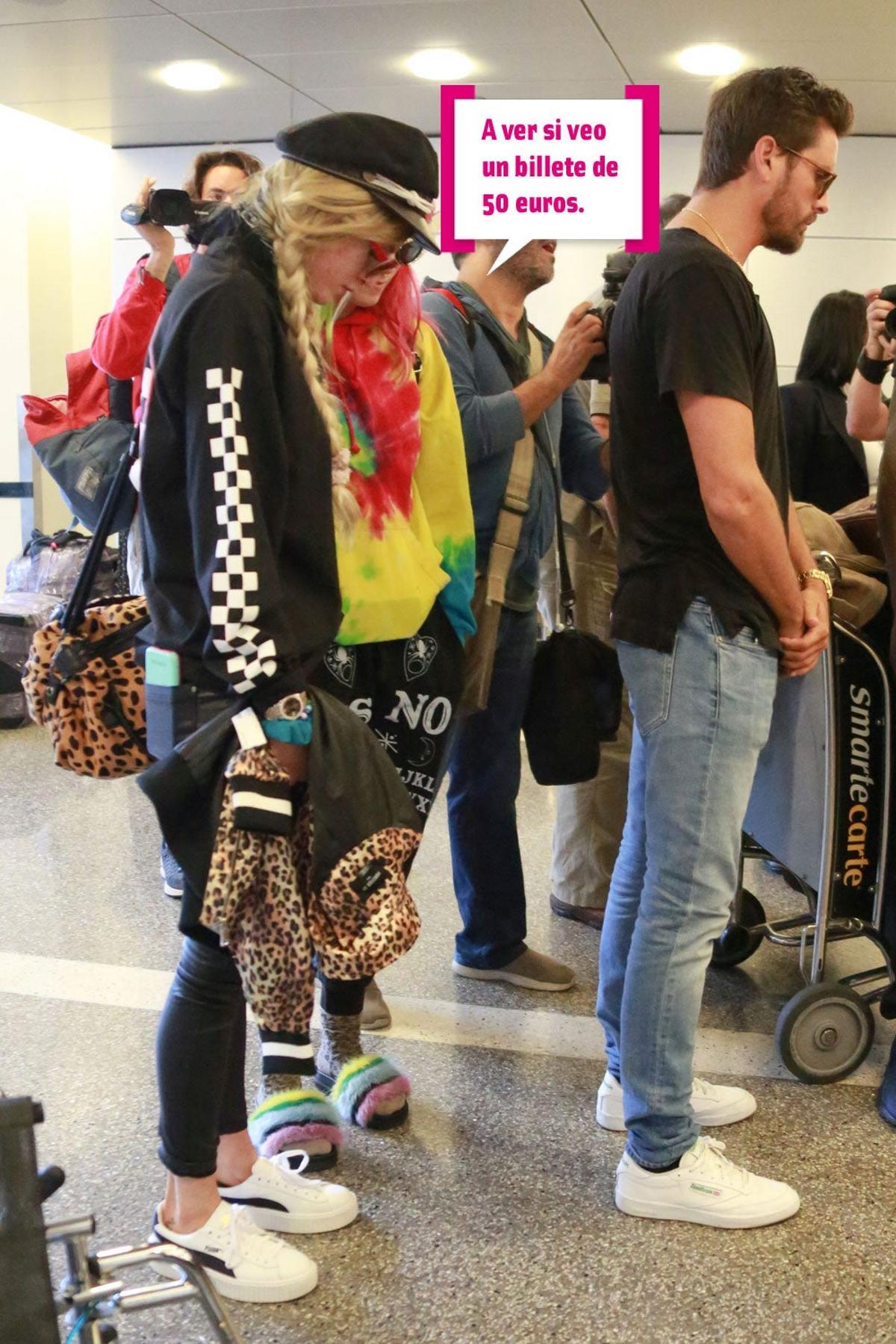 Bella Thorne de viaje con Scott Disick
