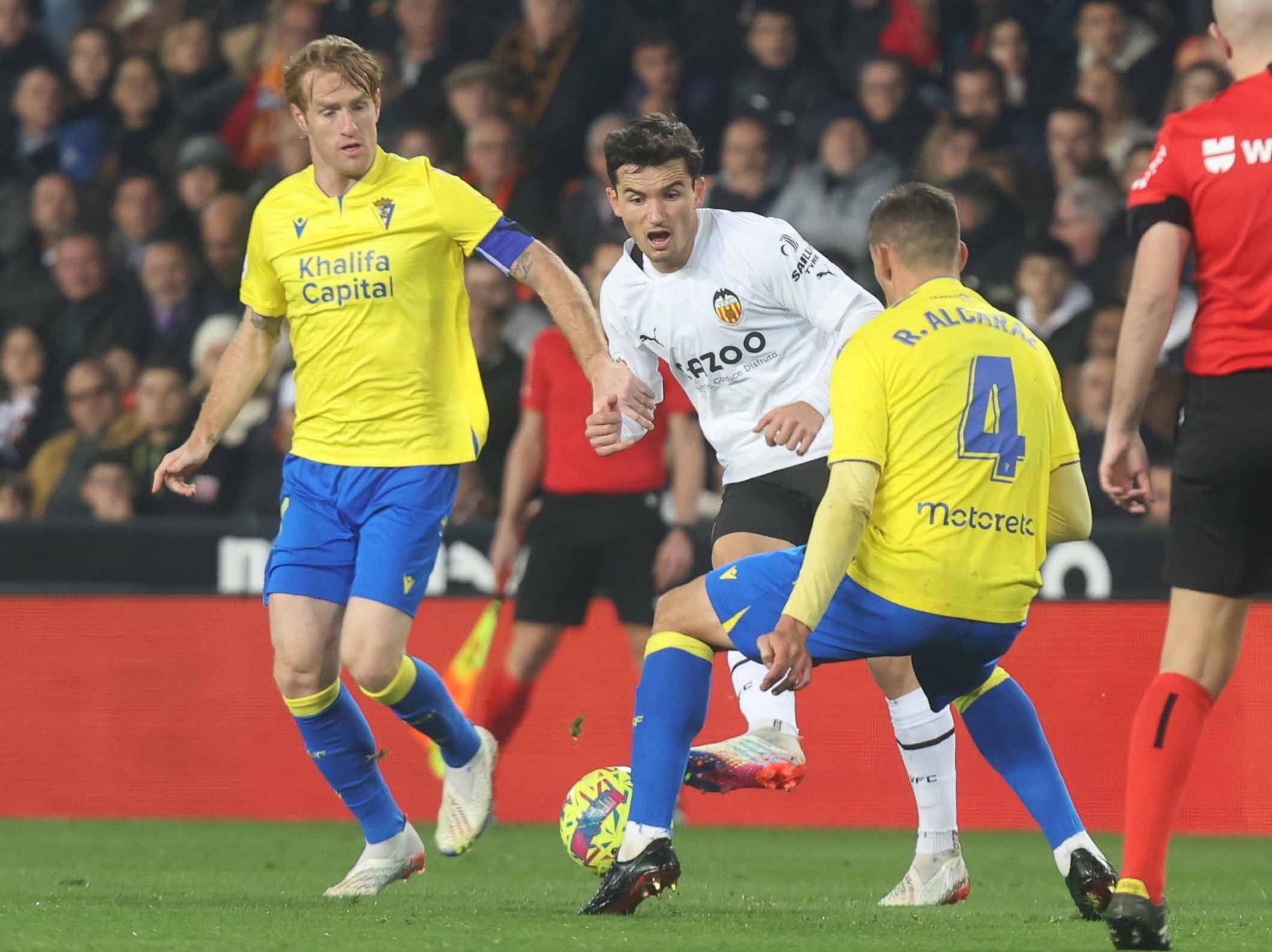 Valencia - Cádiz en imágenes