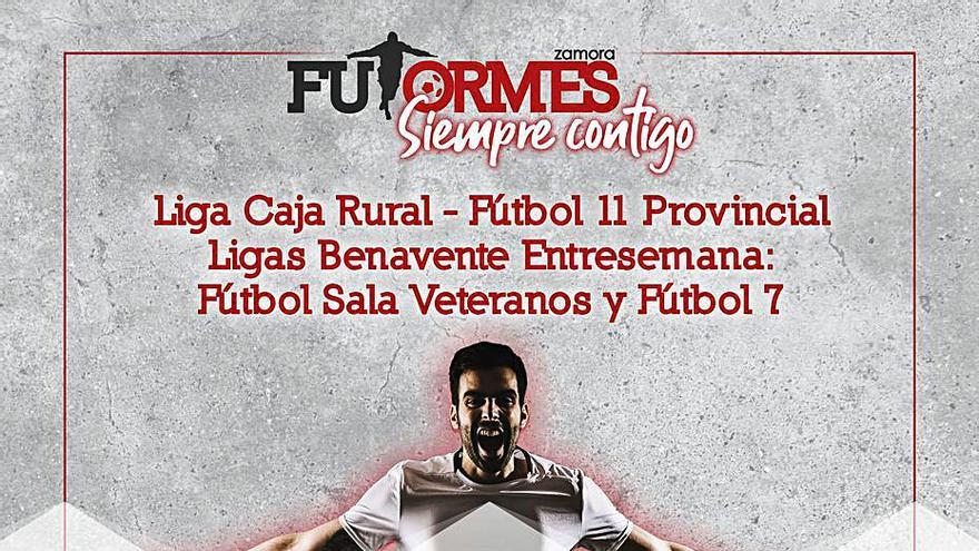 El cartel anunciador de las competiciones de Futormes. | LOZ