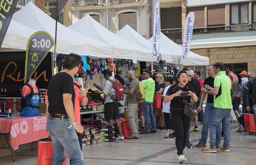 Feria del corredor del mundial de trail en Castelló