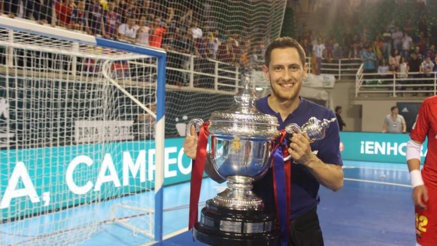 El Barcelona de Rafa López, campeón de la Copa del Rey