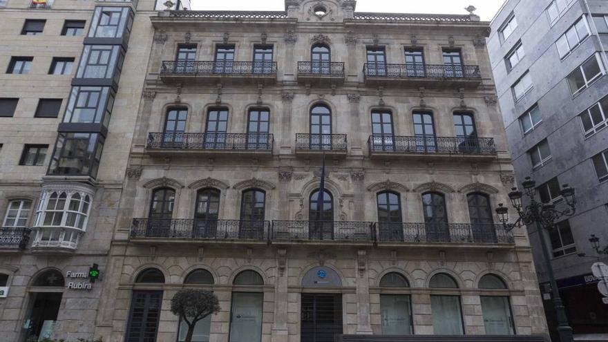 Fachada de la Agencia Europea de Pesca, en Vigo. // C. Graña