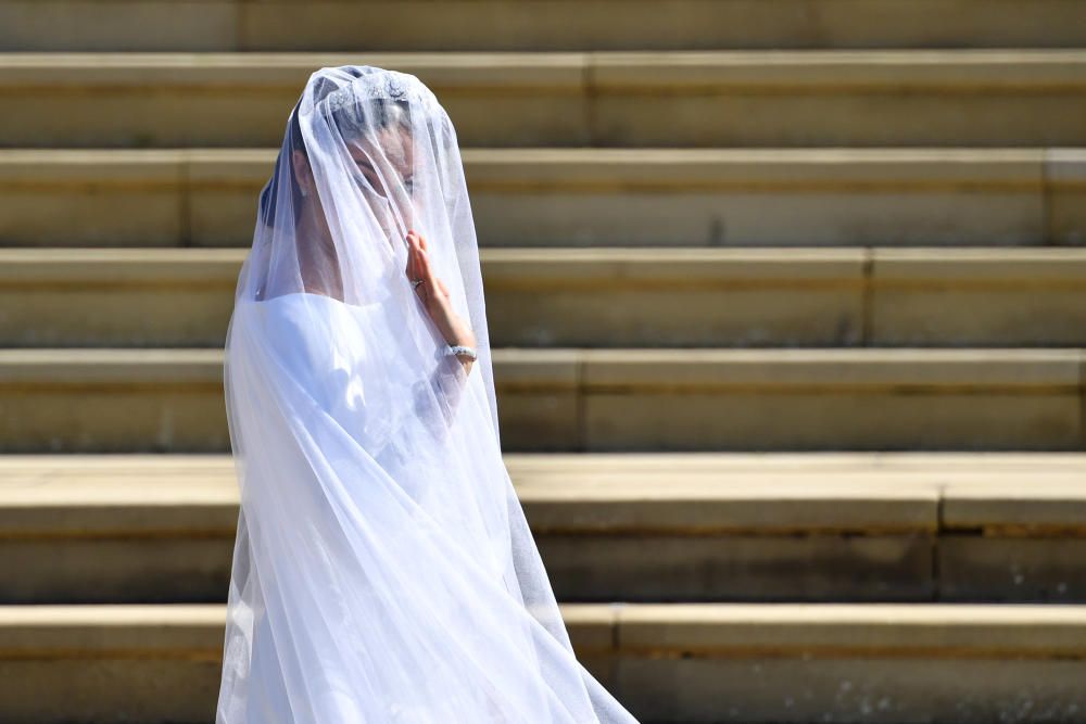 El vestido real de Meghan Markle