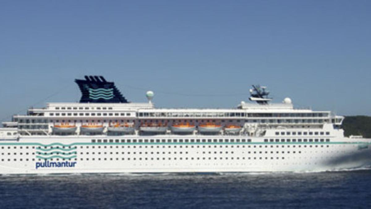 El crucero Zenith, en una imagen de la web de la compañía Pullmantur.