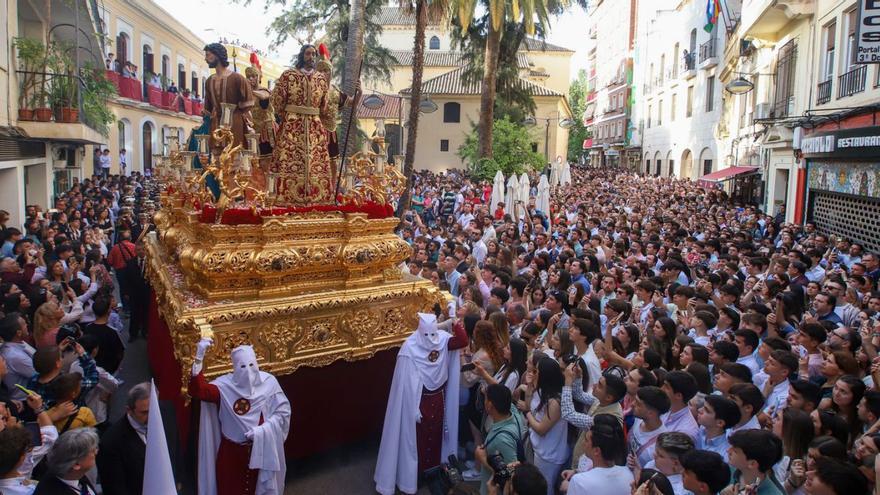 Paso de misterio de la hermandad de la Sentencia, una de las cofradías invitadas al Vía Crucis Magno. | MANUEL MURILLO