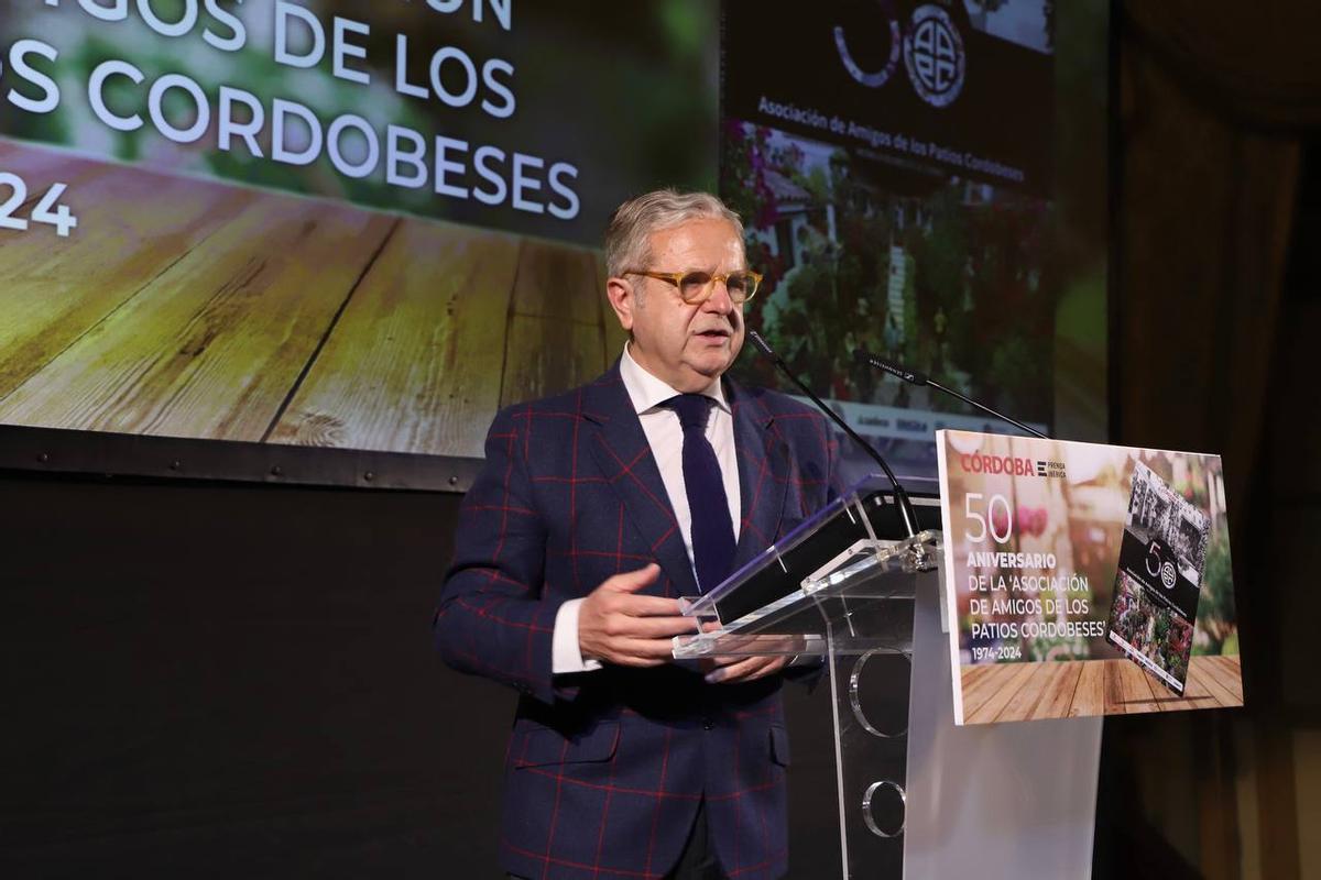 El presidente de la Diputación, Salvador Fuentes.