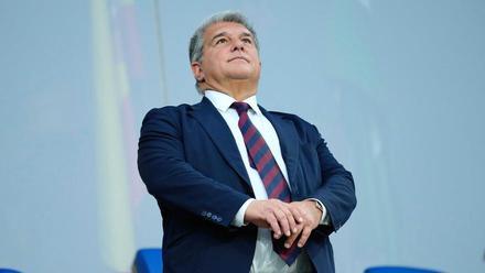 Joan Laporta, presidente del FC Barcelona