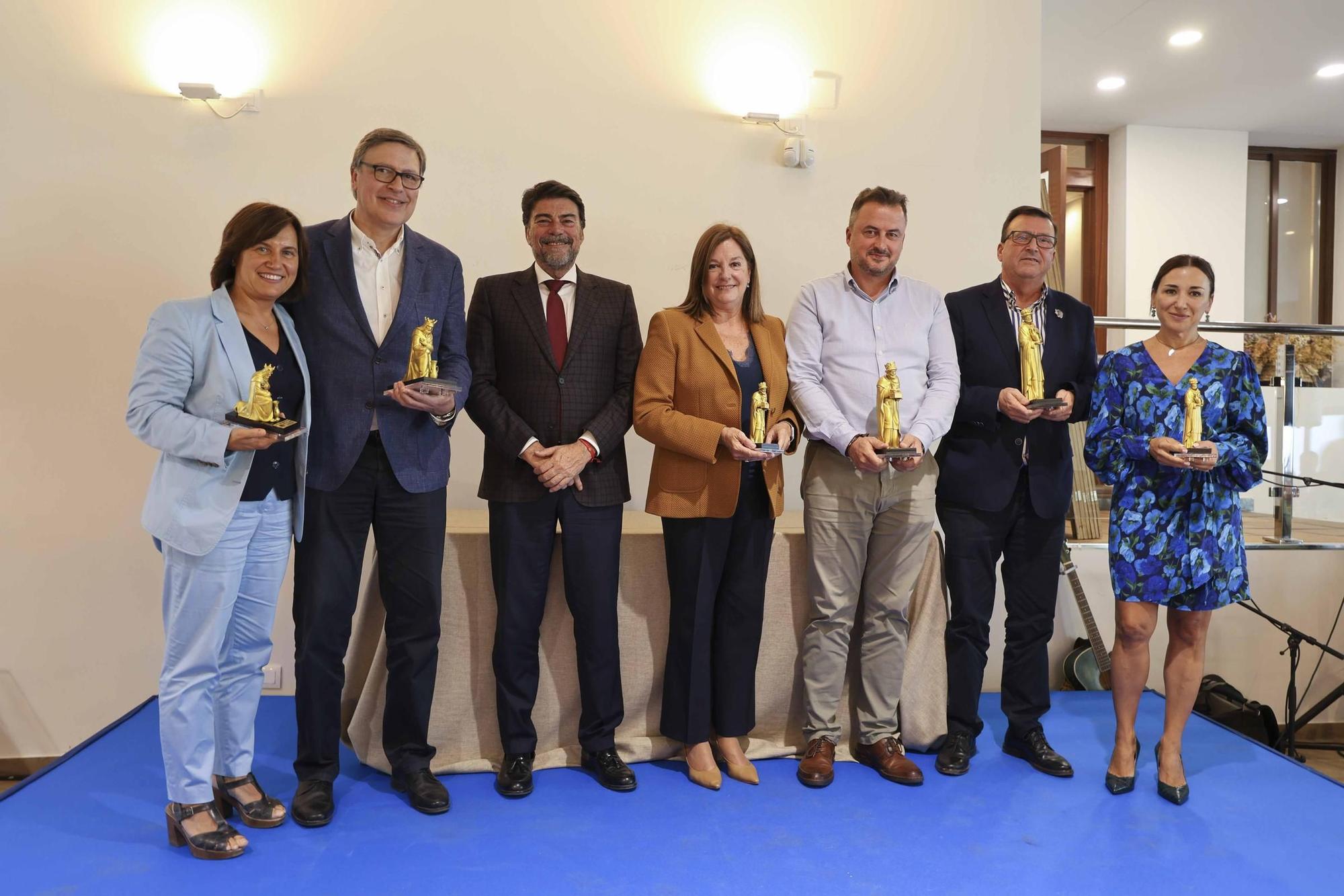 Javier Díez, Santiago Limiñana y Juan Antonio Javaloyes serán los Reyes Magos de Alicante 2024