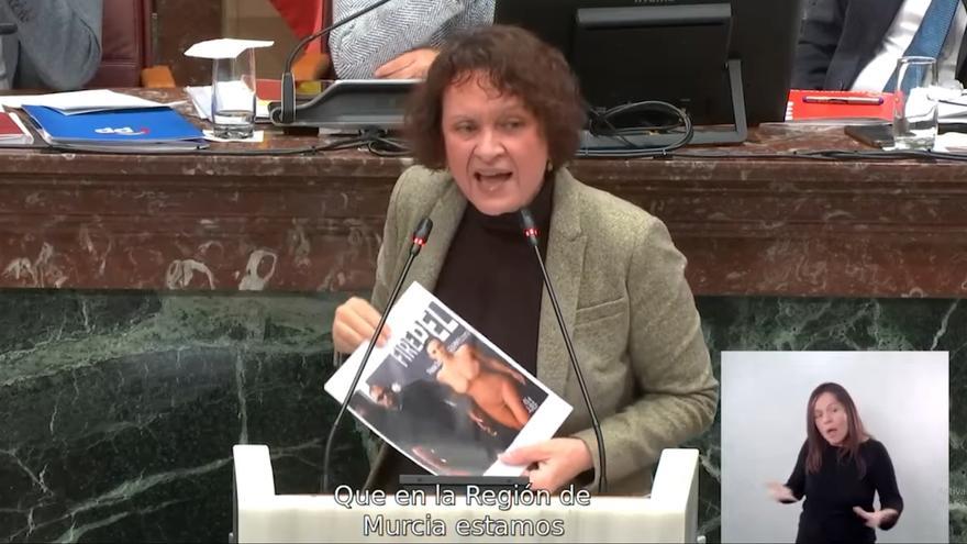 María Marín, a Vox: "Los machistas y fundamentalistas no están en países recónditos, están en el Gobierno regional y en la Asamblea"