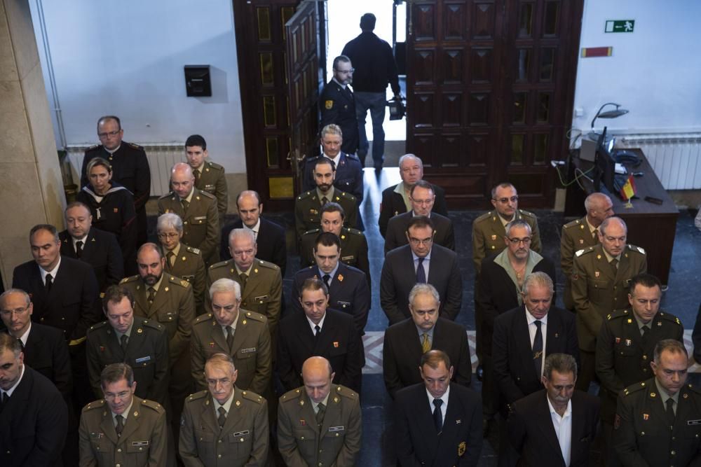 Conmemoración del XXII aniversario de la creación de la Delegación Militar de Oviedo