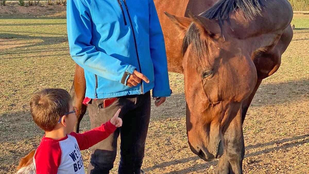 S’Hort Vell presta atención al vínculo que se forma con el animal.