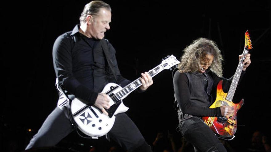 La banda estadounidense Metallica.