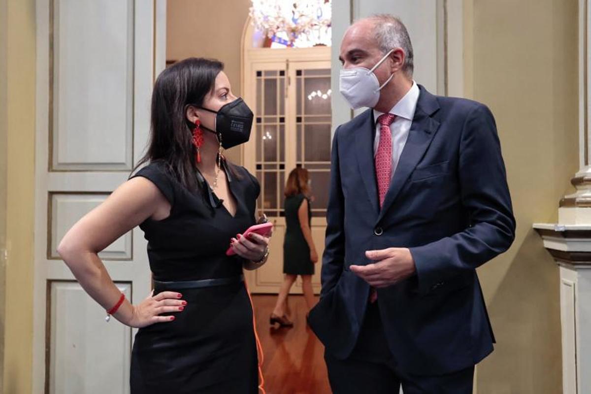 Pleno del Parlamento de Canarias (25/5/21)