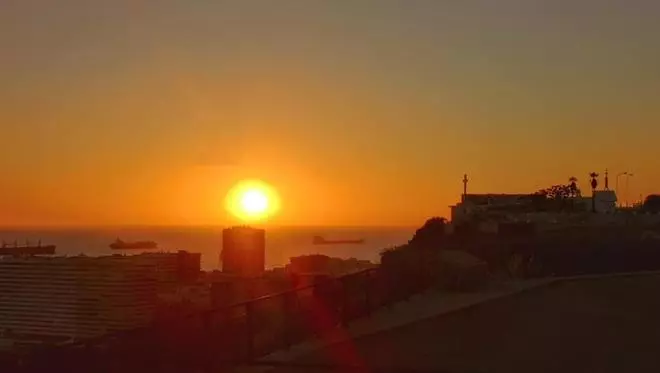 Amanecer en Las Palmas de Gran Canaria (04/12/18)