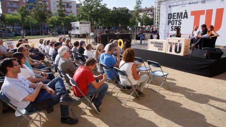 Acte a Girona  per defensar els  drets fonamentals