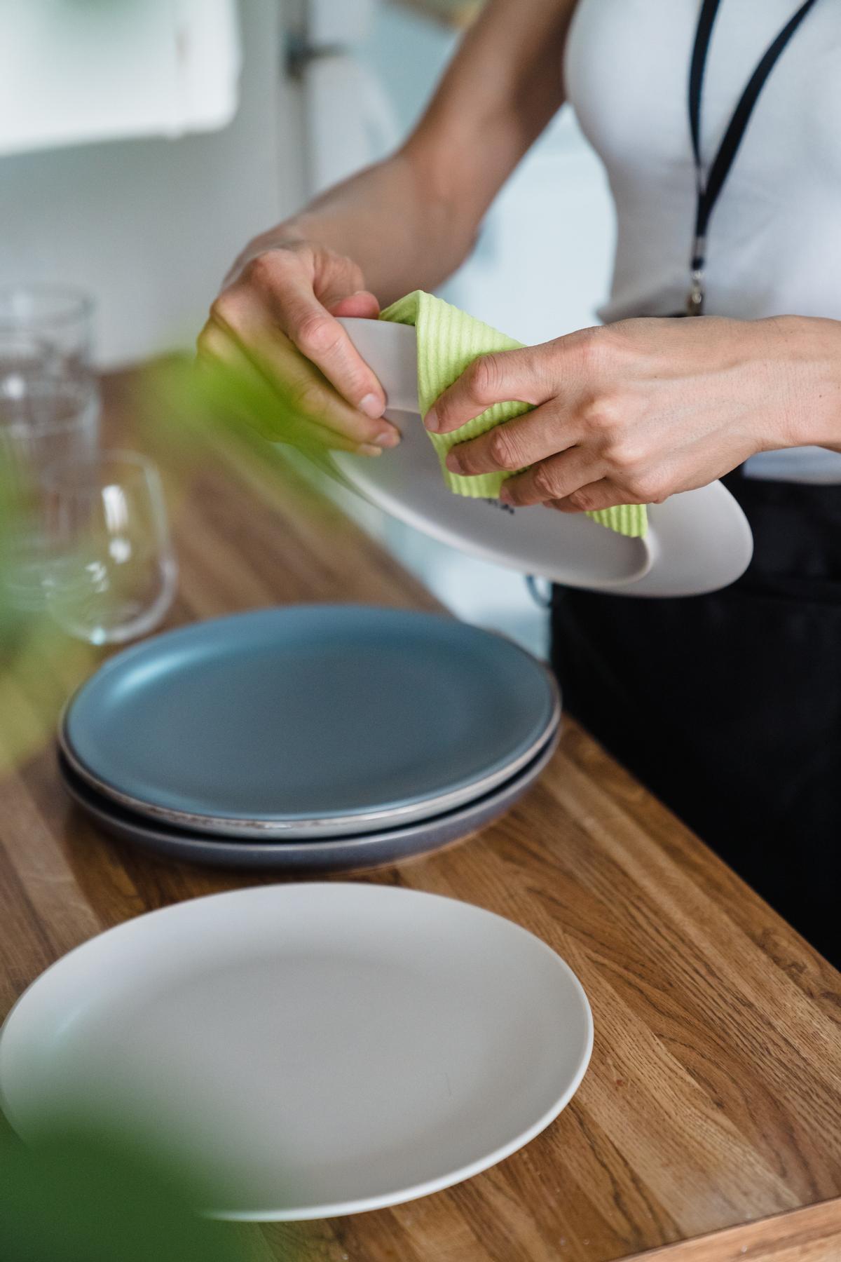 Cómo limpiar las bayetas de la cocina?