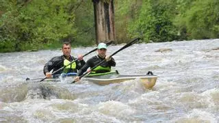 Triunfo ovetense en el Descenso del río Piloña