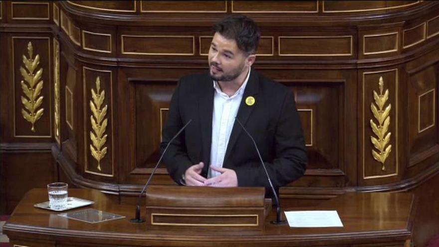 Gabriel Rufián: "Si no hay mesa no hay legislatura"