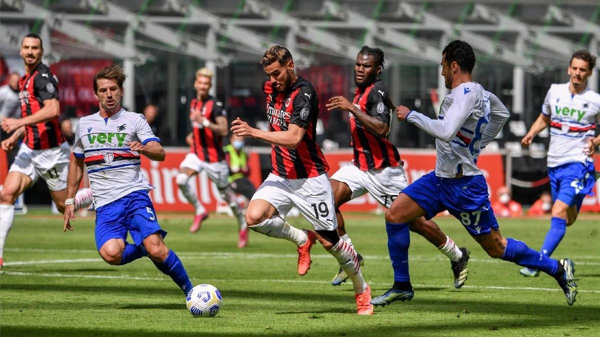 La potencia de Theo Hernández, baza ofensiva del Milan