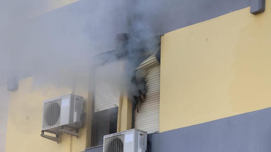 Incendio en una vivienda en Tres Forques
