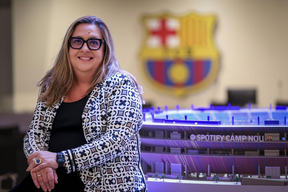 Maria Elena Fort, vicepresidenta y portavoz del FC Barcelona